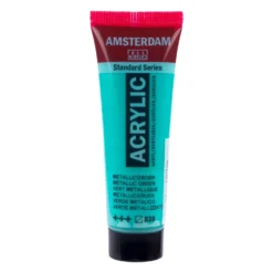 Farba akrylowa - Amsterdam - 836, Metallic Green, 20 ml