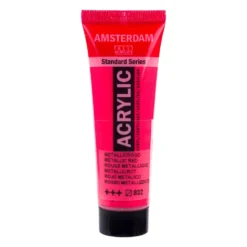 Farba akrylowa - Amsterdam - 832, Metallic Red, 20 ml