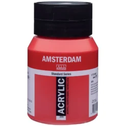 Farba akrylowa - Amsterdam - 399, Naphthol Red Deep, 500 ml