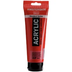 Farba akrylowa - Amsterdam - 399, Naphthol Red Deep, 250 ml