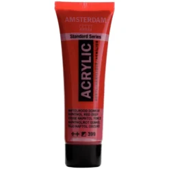 Farba akrylowa - Amsterdam - Naphthol Red Deep, 20 ml