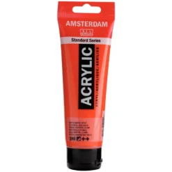 Farba akrylowa - Amsterdam - Naphthol Red Light, 120 ml