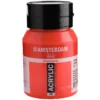 Farba akrylowa - Amsterdam - 396, Naphthol Red Medium, 500 ml