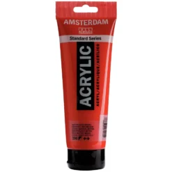 Farba akrylowa - Amsterdam - 396, Naphthol Red Medium, 250 ml