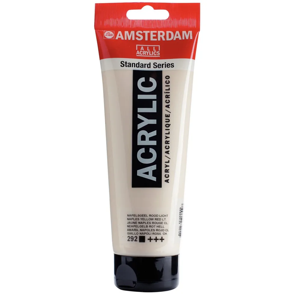 Farba akrylowa - Amsterdam - 292, Naples Yellow Red Light, 250 ml