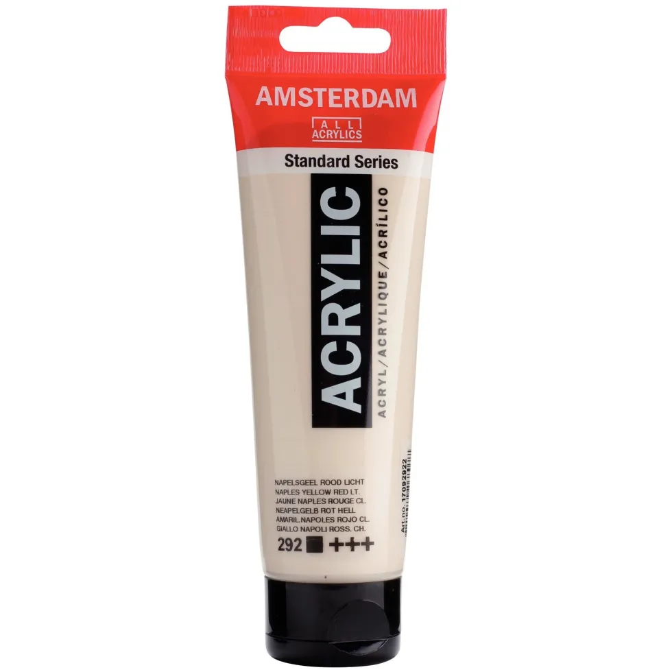 Farba akrylowa - Amsterdam - Naples yellow red light, 120 ml
