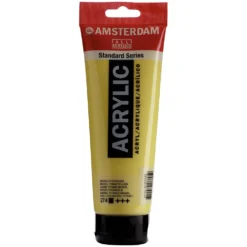 Farba akrylowa - Amsterdam - 274, Nickel Titanium Yellow, 250 ml