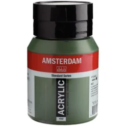 Farba akrylowa - Amsterdam - 622, Olive Green Deep, 500 ml