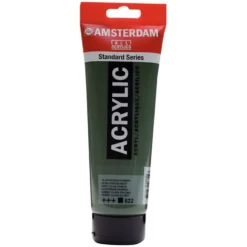 Farba akrylowa - Amsterdam - 622, Olive Green Deep, 250 ml