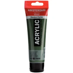 Farba akrylowa - Amsterdam - Olive Green Deep, 120 ml