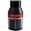 Farba akrylowa - Amsterdam - Oxide Black, 1000 ml