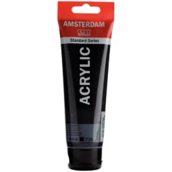 Farba akrylowa - Amsterdam - Oxide Black, 120 ml