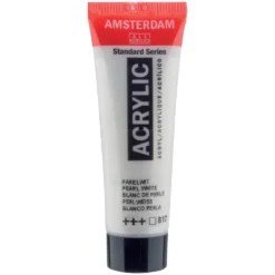 Farba akrylowa - Amsterdam - Pearl White, 20 ml
