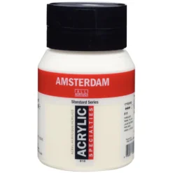 Farba akrylowa - Amsterdam - 818, Pearl Yellow, 500 ml