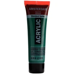 Farba akrylowa - Amsterdam - Permanent Green Deep, 20 ml