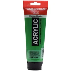 Farba akrylowa - Amsterdam - 618, Permanent Green Light, 250 ml