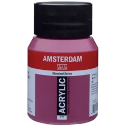 Farba akrylowa - Amsterdam - 567, Permanent Red Violet, 500 ml