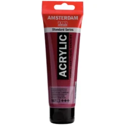 Farba akrylowa - Amsterdam - Permanent Red Violet, 120 ml