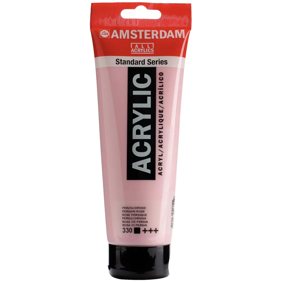 Farba akrylowa - Amsterdam - 330, Persian Rose, 250 ml