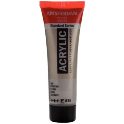 Farba akrylowa - Amsterdam - Pewter, 20 ml