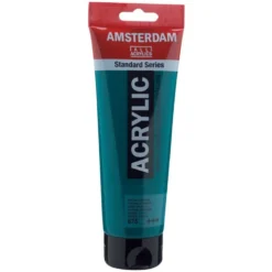 Farba akrylowa - Amsterdam - 675, Phthalo Green, 250 ml