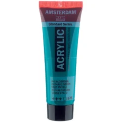 Farba akrylowa - Amsterdam - Phthalo Green, 20 ml