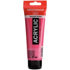 Farba akrylowa - Amsterdam - Quinacridone Rose, 120 ml