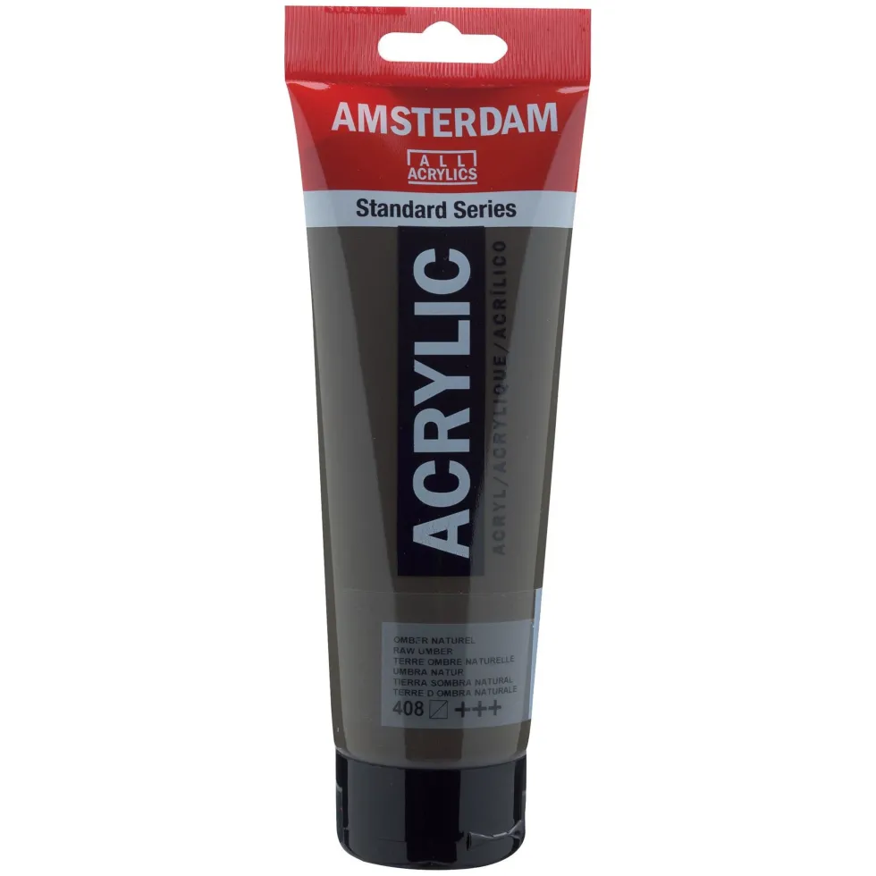 Farba akrylowa - Amsterdam - 408, Raw Umber, 250 ml