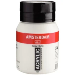Farba akrylowa - Amsterdam - 105, Titanium White, 500 ml