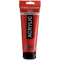 Farba akrylowa - Amsterdam - 317, Transparent Red Medium, 250 ml