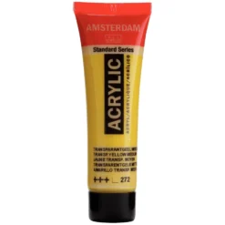 Farba akrylowa - Amsterdam - Transparent Yellow Medium, 20 ml
