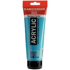 Farba akrylowa - Amsterdam - 522, Turquoise Blue, 250 ml