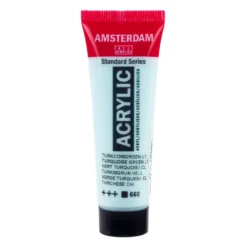 Farba akrylowa - Amsterdam - 660, Turquoise Green Light, 20 ml