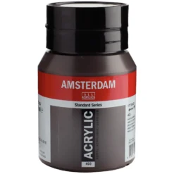 Farba akrylowa - Amsterdam - 403, Vandyke Brown, 500 ml