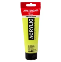 Farba akrylowa - Amsterdam - 664, Yellowish Green Light, 120 ml