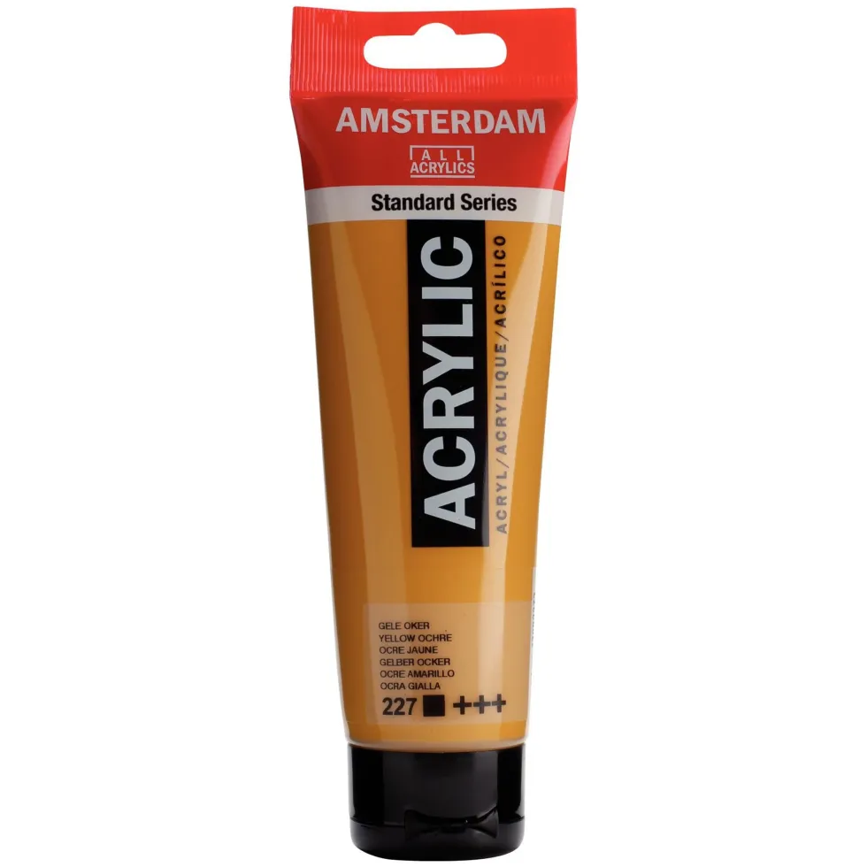 Farba akrylowa - Amsterdam - Yellow Ochre, 120 ml
