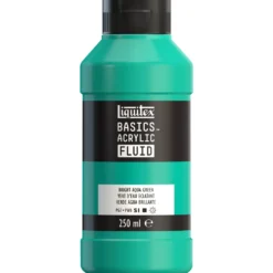 Farba akrylowa Basics Acrylic Fluid - Liquitex - 660, Bright Aqua Green, 250 ml