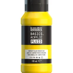 Farba akrylowa Basics Acrylic Fluid - Liquitex - 830, Cadmium Yellow Medium Hue, 118 ml