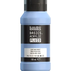 Farba akrylowa Basics Acrylic Fluid - Liquitex - 680, Light Blue Violet, 118 ml