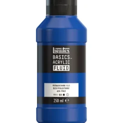 Farba akrylowa Basics Acrylic Fluid - Liquitex - 316, Phthalocyanine Blue, 250 ml