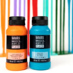 Farba akrylowa Basics Acrylic Fluid - Liquitex - 420, Primary Blue, 118 ml
