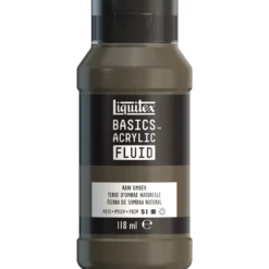 Farba akrylowa Basics Acrylic Fluid - Liquitex - 331, Raw Umber, 118 ml