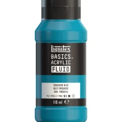 Farba akrylowa Basics Acrylic Fluid - Liquitex - 046, Turquoise Blue, 118 ml