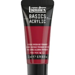 Farba akrylowa Basics Acrylic - Liquitex - 116, Alizarin Crimson Hue Permanent, 22 ml