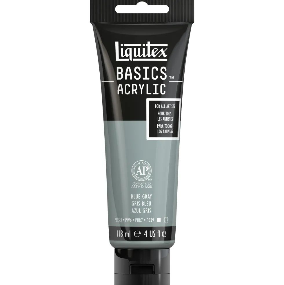 Farba akrylowa Basics Acrylic - Liquitex - 142, Blue Gray, 118 ml