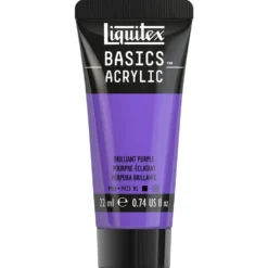 Farba akrylowa Basics Acrylic - Liquitex - 590, Brilliant Purple, 22 ml