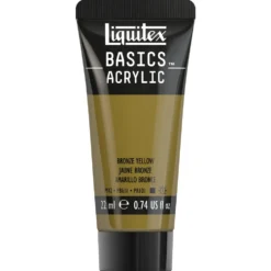 Farba akrylowa Basics Acrylic - Liquitex - 530, Bronze Yellow, 22 ml