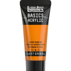Farba akrylowa Basics Acrylic - Liquitex - 720, Cadmium Orange Hue, 22 ml