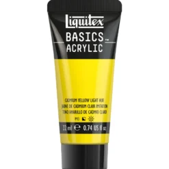 Farba akrylowa Basics Acrylic - Liquitex - 159, Cadmium Yellow Light Hue, 22 ml