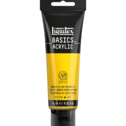 Farba akrylowa Basics Acrylic - Liquitex - 830, Cadmium Yellow Medium Hue, 118 ml